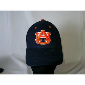 Auburn Tigers Youth Hat Top of the World Navy Blue Orange Stretch Fit Cap